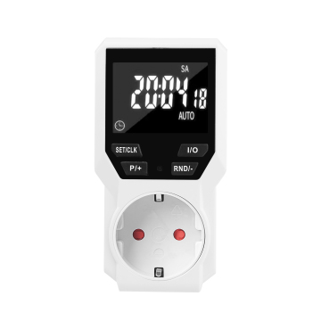 EU Plug VA Backlit version Electronic Digital Timer Switch Socket Kitchen Timer Outlet Programmable Timing Socket Control