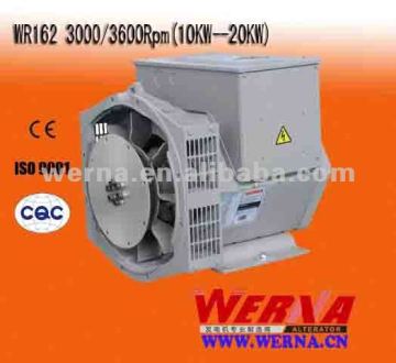 13KW three Phase 2 pole brushless alternato diesel generator