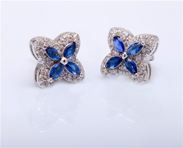 Generous fashion stick Earrings, brass jewerly