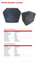 WSI PA audio subwoofer, Professional speaker box, stage speaker