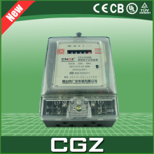 cgz transparent 100A digital display electronic digital energy meter