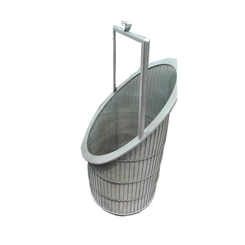Filter kawat baji yang digunakan dalam pengolahan air