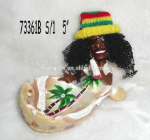 2015 Hot Sale Polyresin Jamaica Ashtray