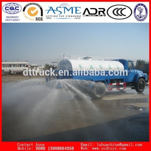 Jetting and Sprinkler 8000 Liter Tank Water Truck