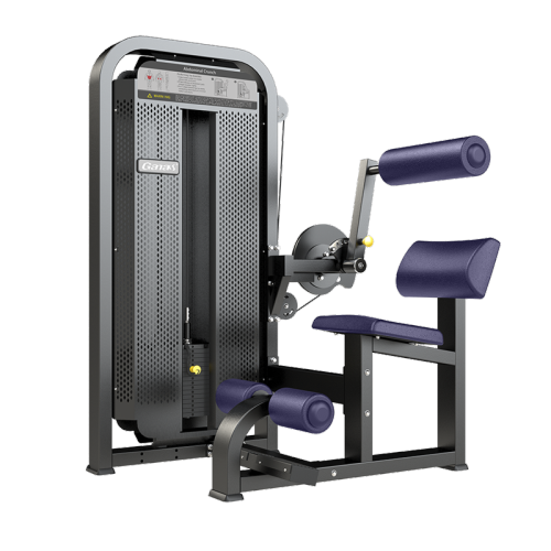 Machine de crunch abdominale de fitness de gymnase robuste