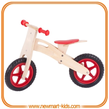 Balance bike wooden kids bike