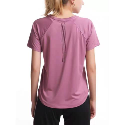 Damen Quick Dry Kurzarm T-Shirt atmungsaktiv