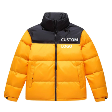 2024 Unisex North Custom Puffer Jacket: Breathable Cotton Down Jacket for Women and Men