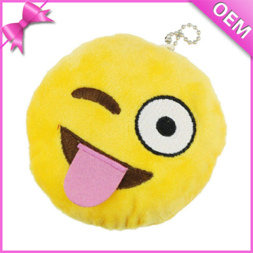 Hot Sale Plush Emoji Plush Toy Cheap Emoji Plush Keychain