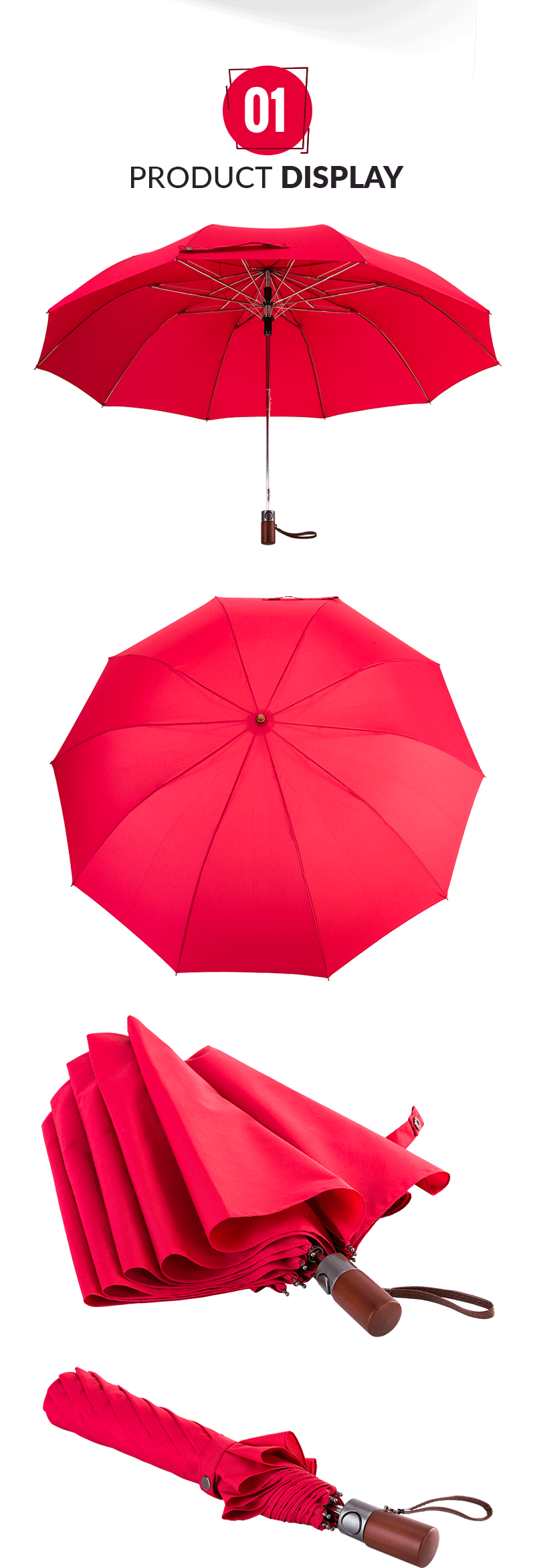 ของขวัญร่มพับได้ foldable umbrella gift