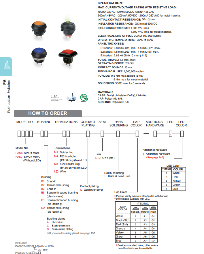 LED Light Switches