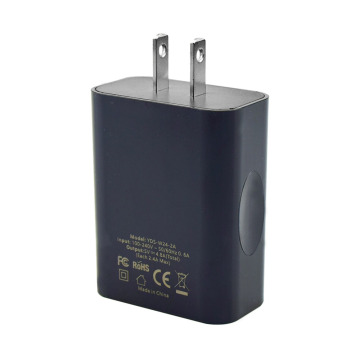 12W 5V 2.4A 2-Port USB-väggladdare