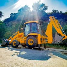 Penjualan Nuoman Medium Backhoe Micro Wheel Loader