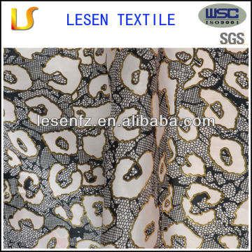 290T bronzed/printed taffeta fabric