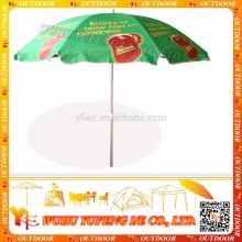 Logo printed outdoor beach parasol