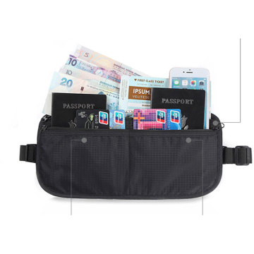 Travel Small Rfid Blocking Pouch Neck Card Wallet