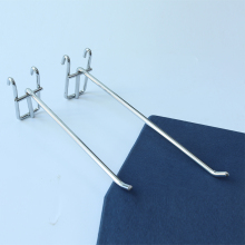 Custom Metal Hook Supermarket Hanging Shelf Mesh Wire Gridwall Hook