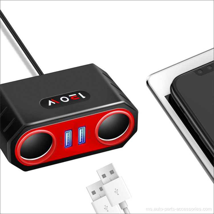 Kereta Multifungsi Dual USB Type C Carger