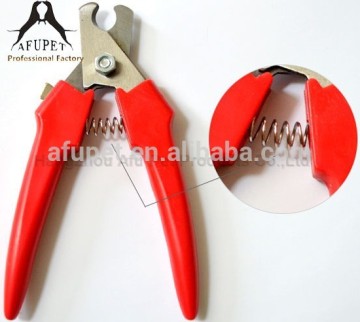 red color professional pet grooming nail cutter