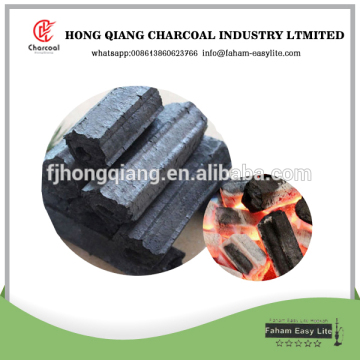 Lump Hexagonal hard wood charcoal for BBQ