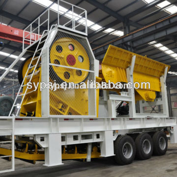 Moving Jaw Crusher Plant
