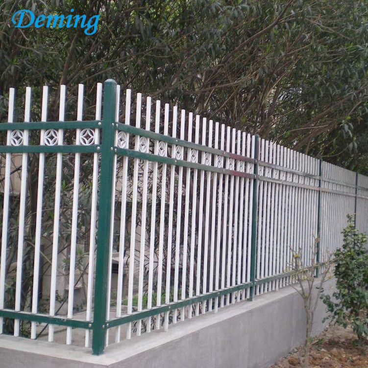 Outdoor Galvanized then Powder Coated Temporary Picket Fence