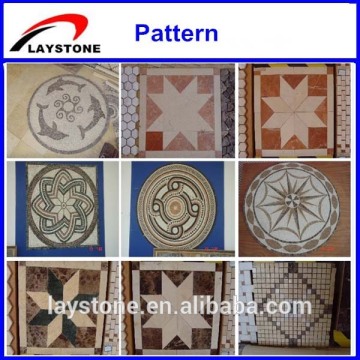 water jet marble classic floor medallions patterns