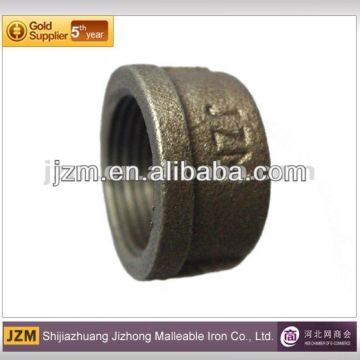 malleable pipe fitting , end caps