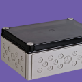 Caja de plástico caja electrónica caja de conexiones impermeable caja de plástico caja electrónica PWE522 con tamaño 360 * 250 * 155 mm