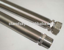 304 stainless steel outflow drain pipe/hose/tube for water