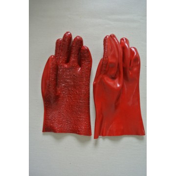 PVC Gloves with Toweling Shell