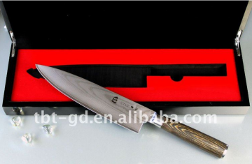 Well Packed Japenese 67 Layers Damascus Steel Knife