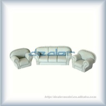 model ceramic sofa,architectural model ,miniature furniture model ,model sofa