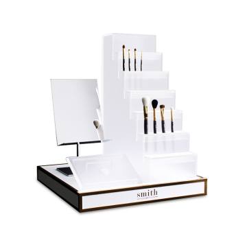 APEX Luxury Acrylic Counter Cosmetic Brush Display