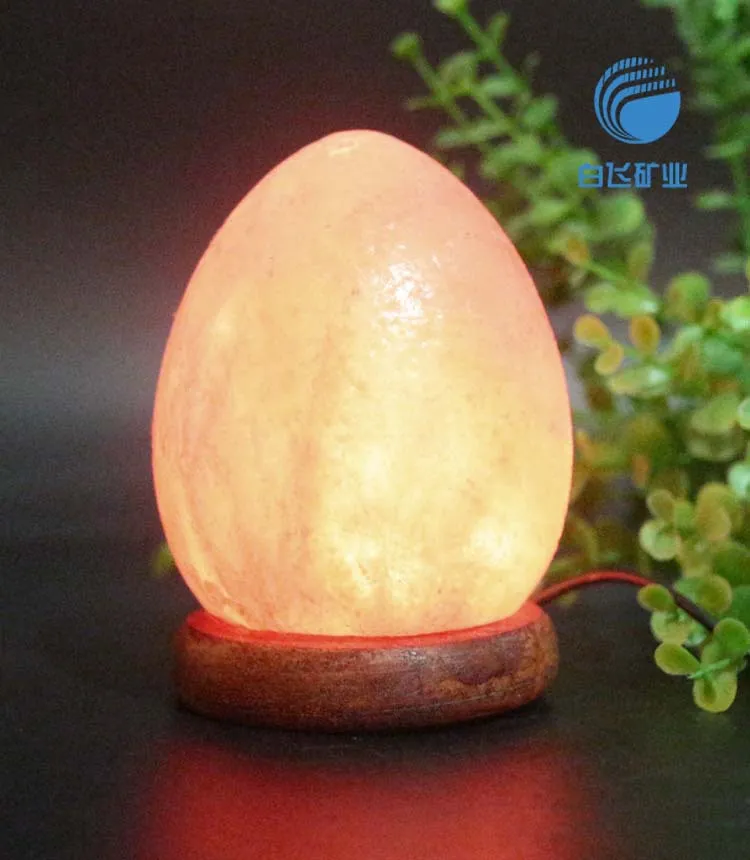 Wholesale Himalayan Salt Lamp with LED Lights for Home Decoration