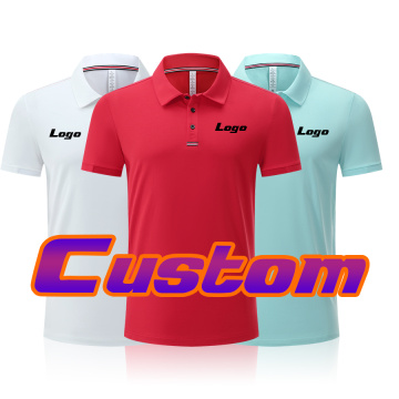 폴로 티셔츠 로고 통기성 스포츠 골프 셔츠
