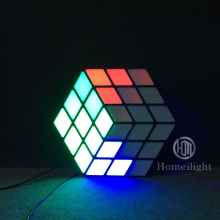Portable RGB 3in1 3D Magic Cube Professional Stage Light