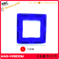 clear color magnetic construction tiles for kids