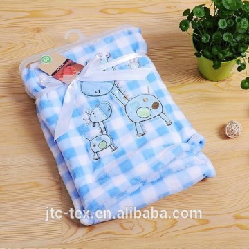 Chinese manufactory cheap price coral fleece baby blanket wholesale
