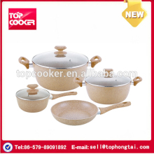 Forged Aluminium Marble Coated Cookware Set