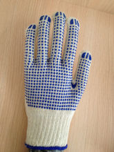dotted glove