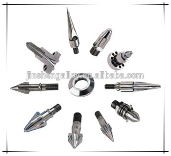 2017 JINSHENG hot sale BIMETALLIC SCREW UNTUK MESIN PLASTIK YANG BERBEZA