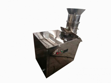 Foodstuff powder rotary granulator