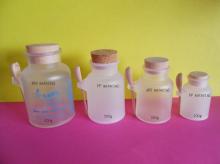 bath salt bottle  powder bottle facial mask powder bottle