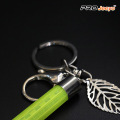 Reflektierender gelber Tassle-Blitz Keychain