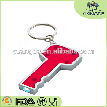 Key Shape LED Key Chain