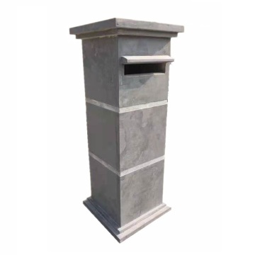 Wholesale Outdoor Blue Limestone Mailbox Bluestone Garden LetterBox