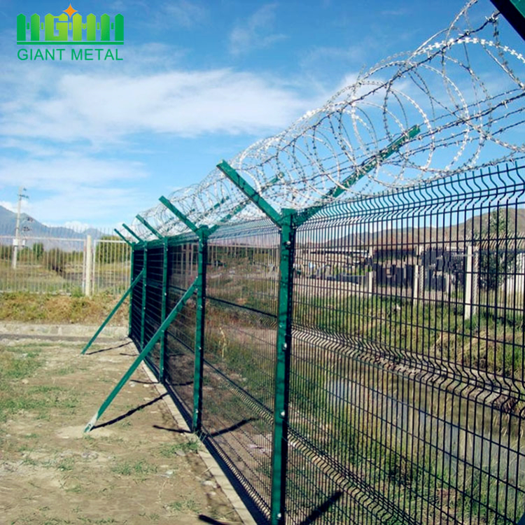 Electric galvanized airport security wire mesh fences