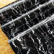 Black Marble Adhesive Film