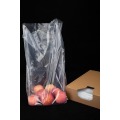 Customized Design Clear Food Grade Plastic Gusset Packing Bag
